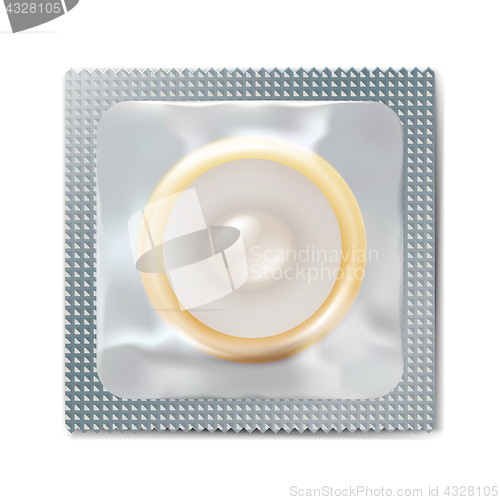 Image of Condom wrapper package