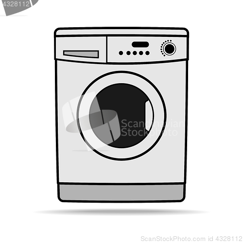 Image of Washing machine icon.