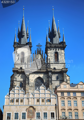 Image of Church of our Lady Tyn in Prague, Czech Republic