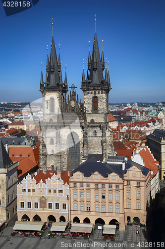Image of Church of our Lady Tyn in Prague, Czech Republic
