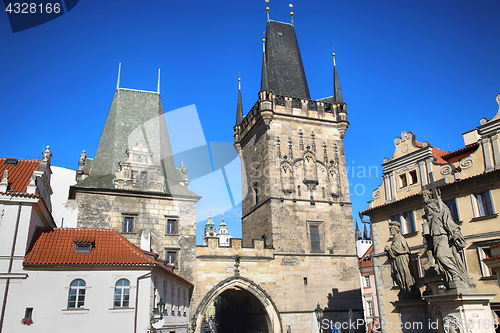 Image of Lesser Town Bridge Tower, Prague, Czech Republic