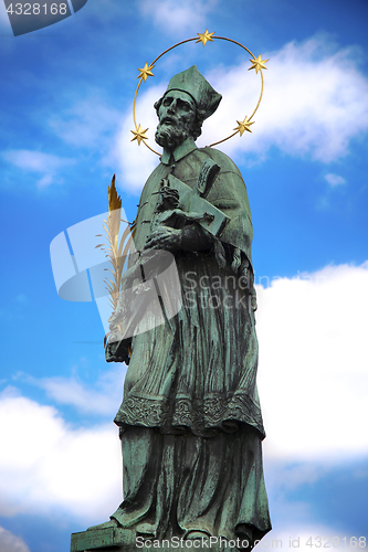 Image of Statue of St. John of Nepomuk on the Charles Bridge (Karluv Most