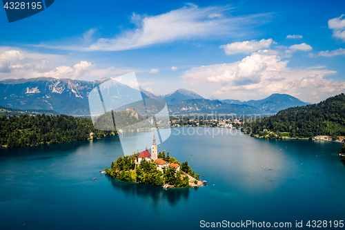 Image of Slovenia - resort Lake Bled.