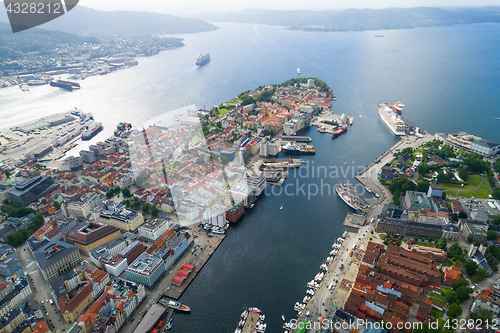 Image of Bergen is a city and municipality in Hordaland on the west coast