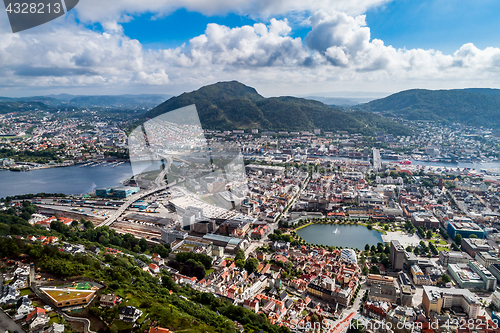 Image of Bergen is a city and municipality in Hordaland on the west coast
