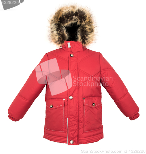 Image of Warm jacket isolated