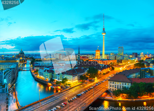 Image of Aerial overview of Berlin