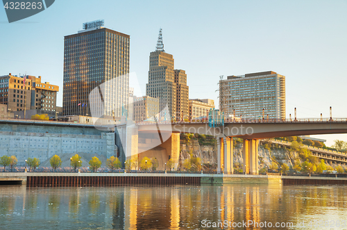 Image of Overview of downtown St. Paul, MN