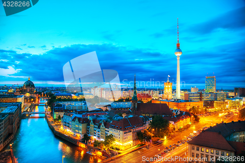 Image of Aerial overview of Berlin