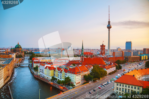 Image of Aerial overview of Berlin