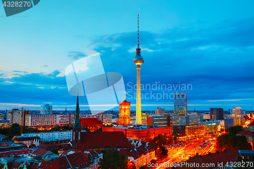 Image of Aerial overview of Berlin