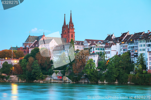 Image of Basel cityscape in Switzerland