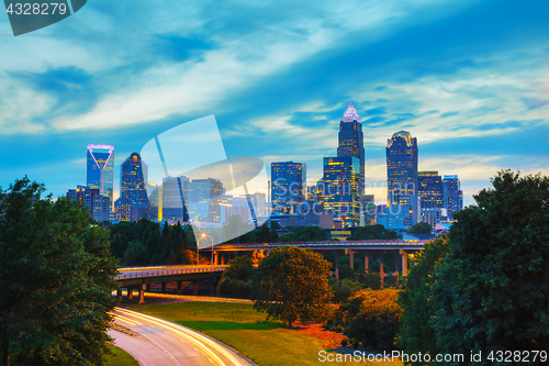 Image of Overview of downtown Charlotte, NC
