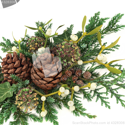 Image of Winter Greenery  Decoration 