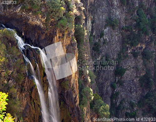 Image of top of the falls