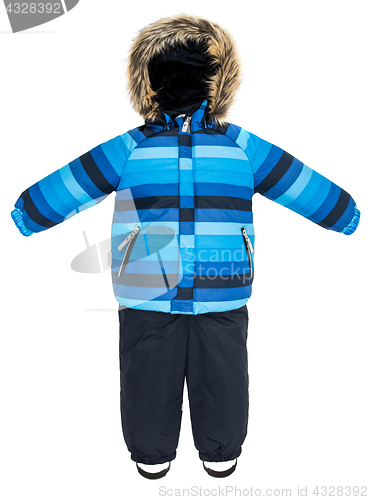 Image of Childrens snowsuit fall