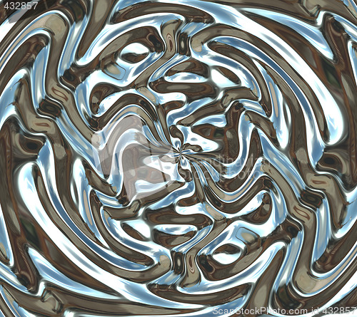 Image of liquid chrome