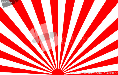 Image of japanese rising sun