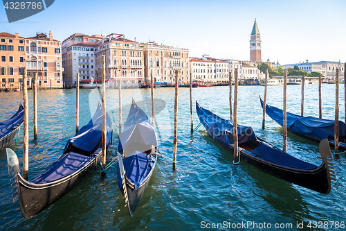 Image of Venice, Gondolas detail