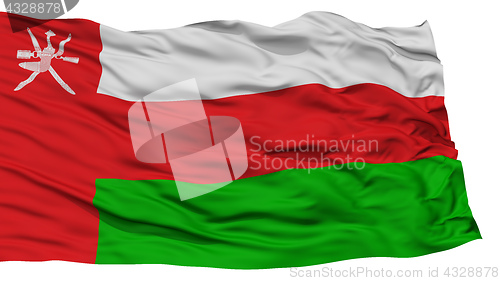 Image of Isolated Oman Flag