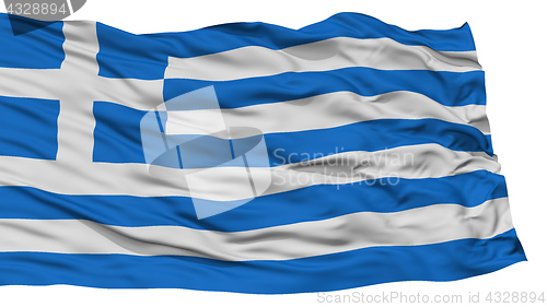 Image of Isolated Greece Flag