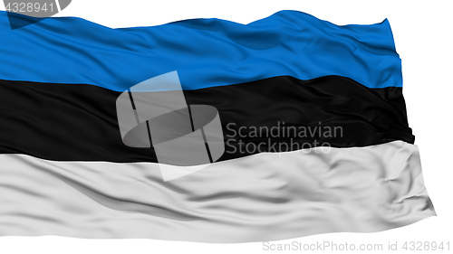 Image of Isolated Estonia Flag