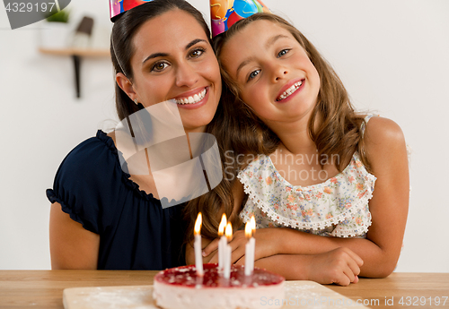 Image of Birthday party with my mom