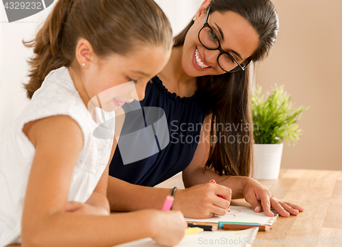 Image of Helping with homework