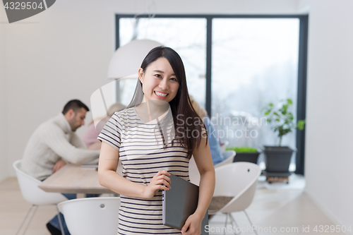 Image of Startup Business Team At A Meeting at modern office building