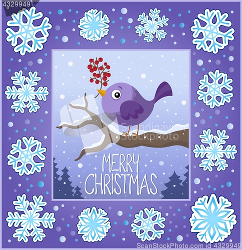 Image of Christmas ornamental greeting card 8