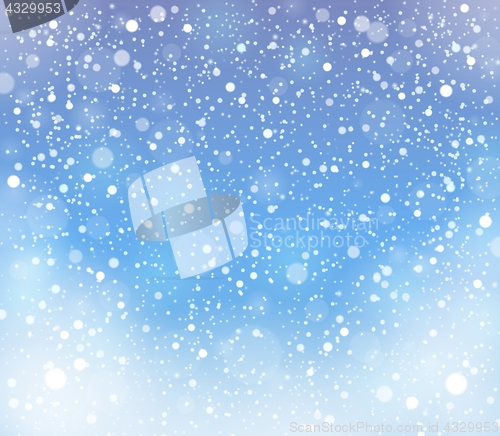 Image of Abstract snow topic background 2