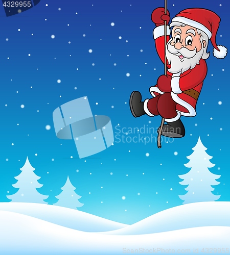 Image of Climbing Santa Claus topic image 1
