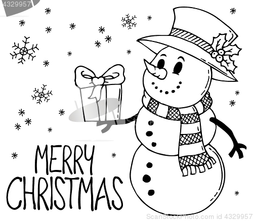 Image of Merry Christmas thematics image 9