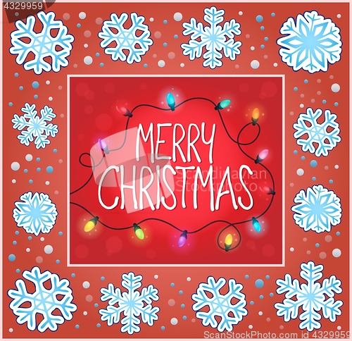 Image of Christmas ornamental greeting card 7