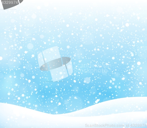 Image of Abstract snow topic background 3