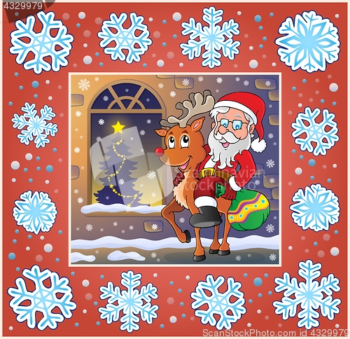 Image of Christmas ornamental greeting card 9