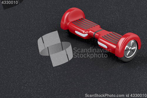 Image of Red gyro scooter