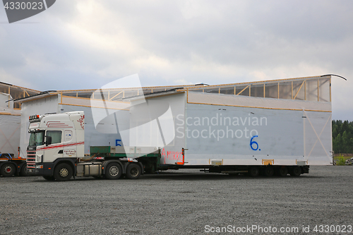 Image of Scania 164L Semi Trailer Oversize Load