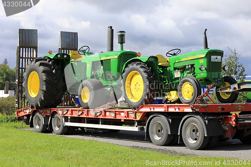 Image of Classic 1960s John Deere Tractors