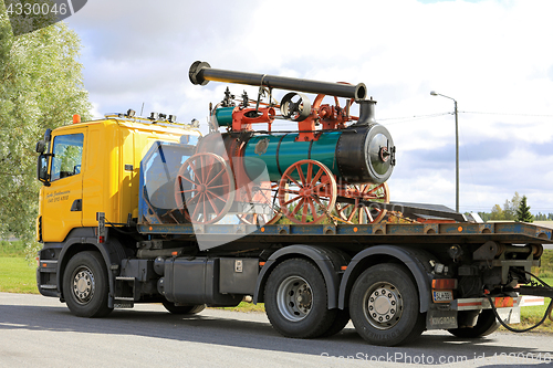 Image of Steam Traction Engine Transport