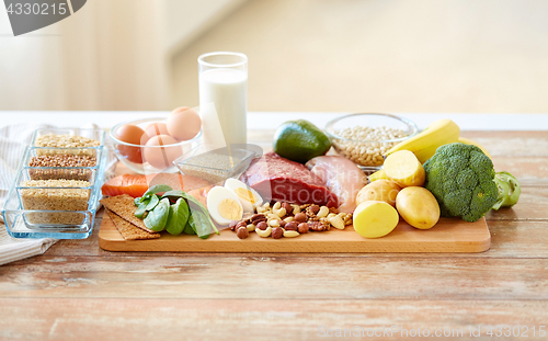 Image of natural food on table