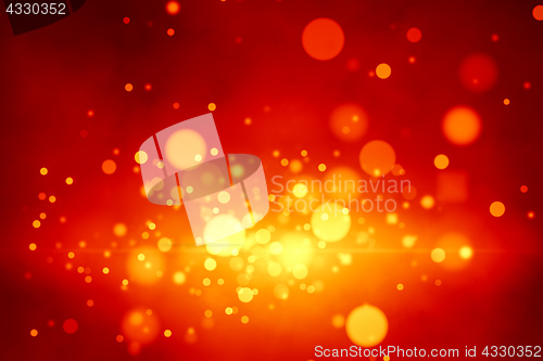 Image of a stylish bokeh lights christmas background
