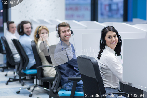 Image of Call center operators