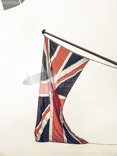 Image of Vintage looking UK Flag