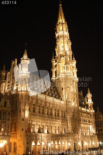 Image of Grand Place by night