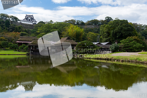 Image of Hikone Castle and garden