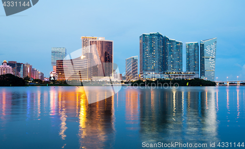 Image of Macau City at night