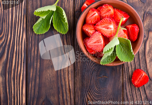 Image of fresh strawberry