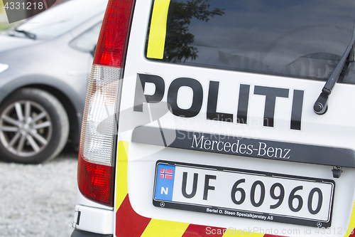 Image of Norwegian Police Vehicle