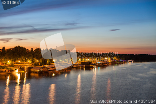 Image of Party barges (splavs), Sava river, Belgrade